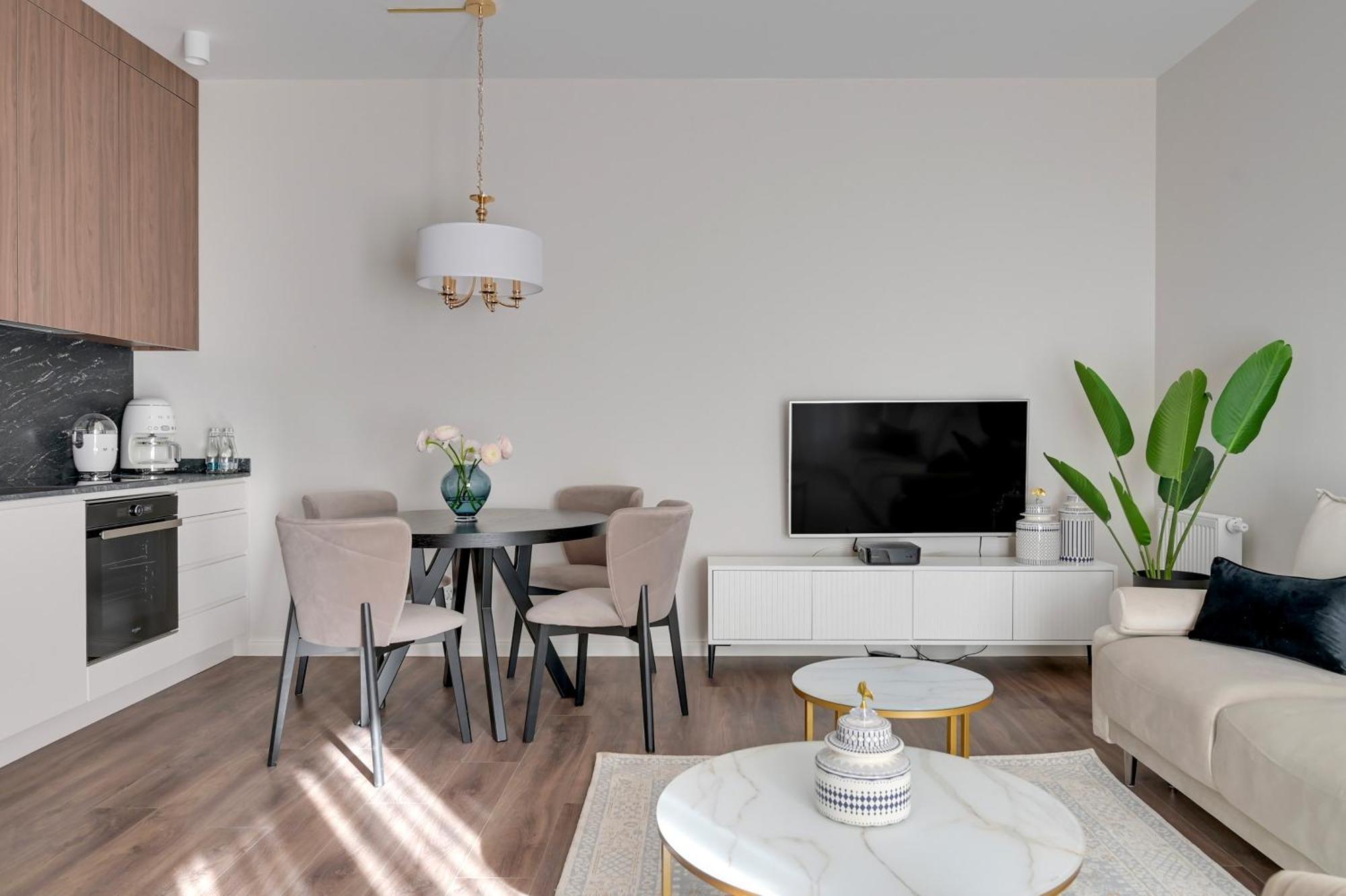 Scala City Center Premium Apartments By Lion Apartments غدانسك الغرفة الصورة